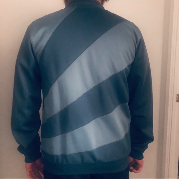 Misericordia Two-Tone Blue Men’s Jacket - Picture 6 of 8